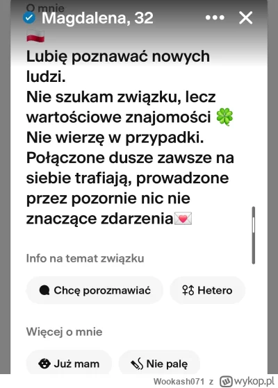 Wookash071 - Po serii nic nie znaczących zdarzeń będziecie mogli połączyć swoją duszę...
