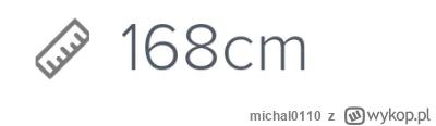 michal0110 - Czasem widzę u dziewczyn wzrost wpisany tak ładnie, jak to można ustawić...