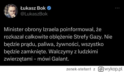 zenek-stefan1 - Gazie grozi katastrofa humanitarna.  Nie ma wody prądu, ani jedzenia,...
