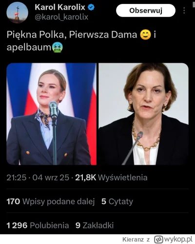 Kieranz - KWIII JAK MOŻECIE ATAKOWAĆ PUERWSZĄ DAMĘ, PRZEMYSŁ NIENAWIŚCI KWIII MYŚMY B...