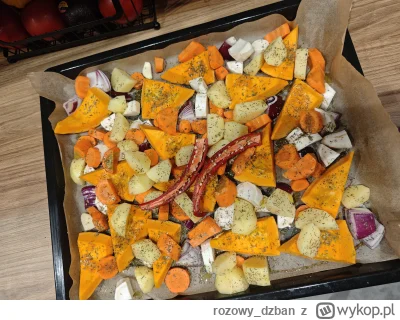 rozowy_dzban - Tryb jesieniary odpalony, będzie krem z dyni i pieczonych warzyw.

#go...