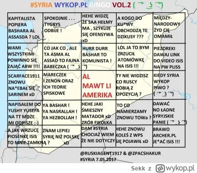 Sekk - Kto tu że starej gwardii został? 

#syria