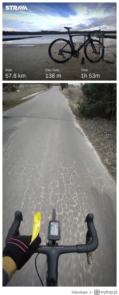 Hipodups - 65 198 + 58 = 65 256

w koncu wyprowadziłem #szosa na tlenową przejażdżkę ...