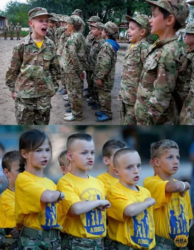 bandyta-zpabianic - #ukraina Dzieci Azowa