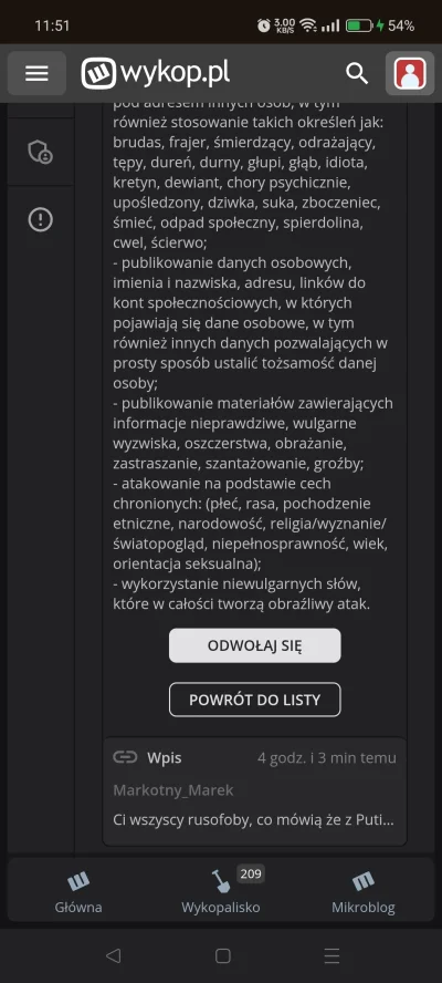Markotny_Marek - O ruskich nie wolno źle...

Wstyd i hańba, wykop.ru