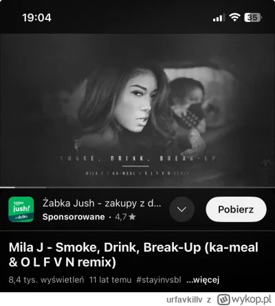 urfavkillv - gdybyście byli kiedyś ciekawi czego słucham późną nocą z moją kobietą po...