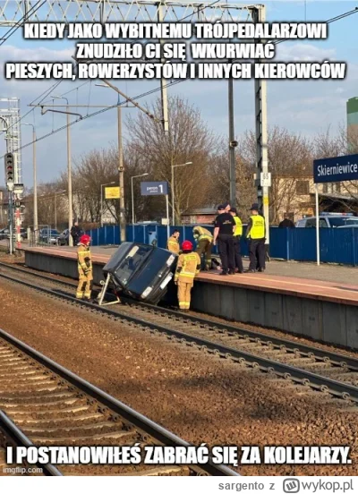 sargento - #heheszki #kierowcy #samochody #skierniewice #trojpedalarze