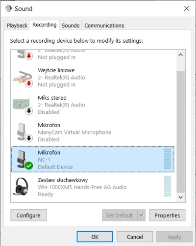 psposki - @SamurajPszemeg: wyłącz hands-free jako domyślne / ustaw zewnętrzeny mikrof...