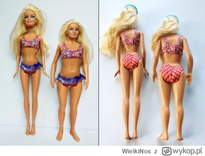 WielkiNos - >@niochland: przeciez barbie to zwykla kobieca figura mlodej dziewczyny, ...