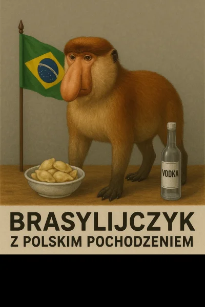 Brazylijczyk1 - #brazylia #polonia #heheszki #humorobrazkowy #polak #malpapolak #konk...