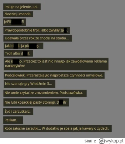 Sinti - Z racji że mam 3704 notatki o użytkownikach - ponad 90% to po prostu jakiś wu...