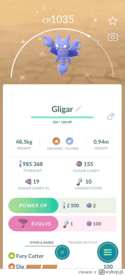 chrusto - Pijcie ze mno kompot. To mój pierwszy shiny pokemon wykluty z jajka xd Dopi...