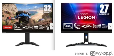 enron - Mirki, mam teraz jako drugi #monitory jakiegoś starego 24" HP który już się s...