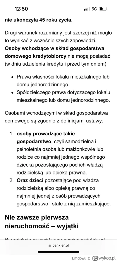 Emdowu - W tym kredycie 2% jeżeli moja narzeczona, z którą obecnie mieszkam ma kawale...