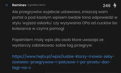 Noc-Kruka - Drugi najbardziej plusowany komentarz pod oficjalnymi przeprosinami admin...