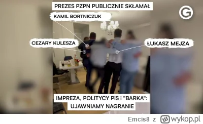Emcis8 - >Cezary Kulesza publicznie skłamał, że opisana przez nas impreza, na której ...
