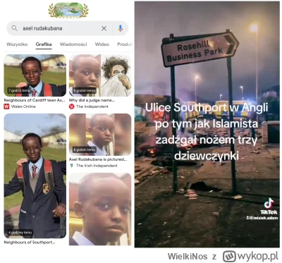 WielkiNos - Oto zdjęcia zabójcy dzieci w Southport, islamisty z rwandyjskimi korzenia...
