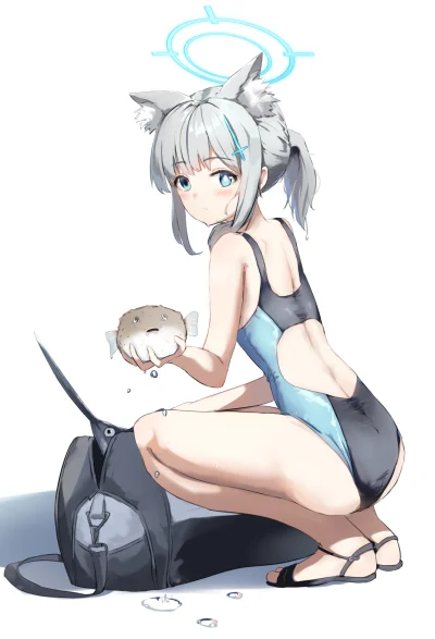 zabolek - #shiroko #dailyshiroko #swimsuit #bluearchive #anime #randomanimeshit