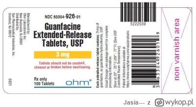 Jasia--- - Guanfacyna – lek na ADHD, poprawiający pamięć krótkotrwałą

Guanfacyna pop...