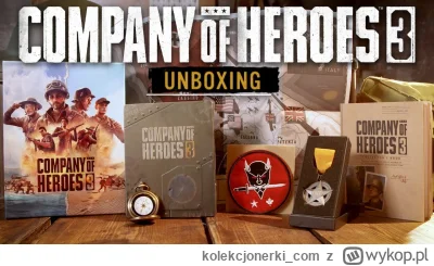 kolekcjonerki_com - Specjalne wydania Company of Heroes 3 na oficjalnym unboxingu: ht...