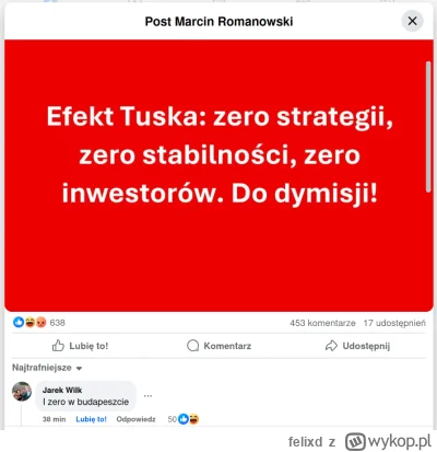 felixd - Post Romanowskiego ;) 

https://www.facebook.com/drmarcinromanowski/posts/pf...
