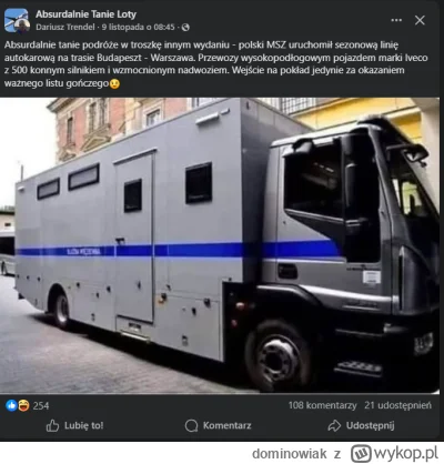 dominowiak - na jednej z grupek takie #heheszki z #ziobro (daję #polityka dla upośled...