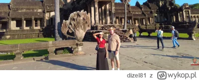 dizel81 - Czop ociepla wizerunek, wielka wycieczka do Angkor Wat z "miłością życia":)...