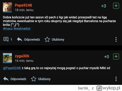 bartiii_ - Co tam szczekaliscie pieski?? 
#mecz