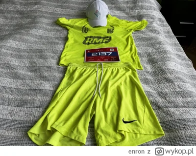 enron - Dziś w ramach #sztafeta krótki przebieg na Memoriale Włosika, a jutro mój uko...