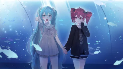 Konto4Czarnolisto - #hatsunemiku #kasaneteto #anime