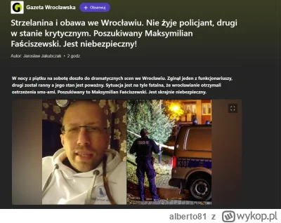 alberto81 - Gazeta wrocławska już uśmierciła jednego z policjantów 
#wroclaw #policja...