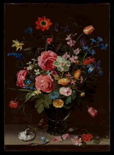Loskamilos1 - "Bukiet kwiatów", dzieło flamandzkiej malarki, Clary Peeters, wykonane ...