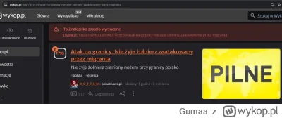 Gumaa - @WykopX: btw. to znalezisko też początkowo wywalili, a jako źródło duplikatu ...