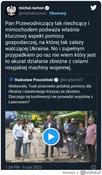 Kempes - U nas media rządowe informowały, że ostrzeżenia przed ewentualnymi przekręta...