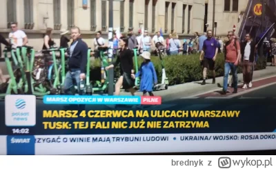 brednyk - Tej siły już nie powstrzymacie. Przyszło więcej hulajnóg niż totalniaków xD...