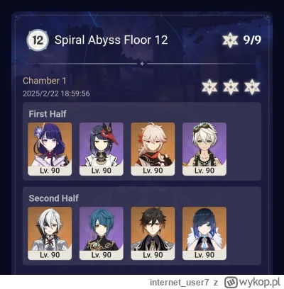 internetuser7 - @TransformatorTroloidalny: ja sobie wszedłem raz po primogemy i zapom...