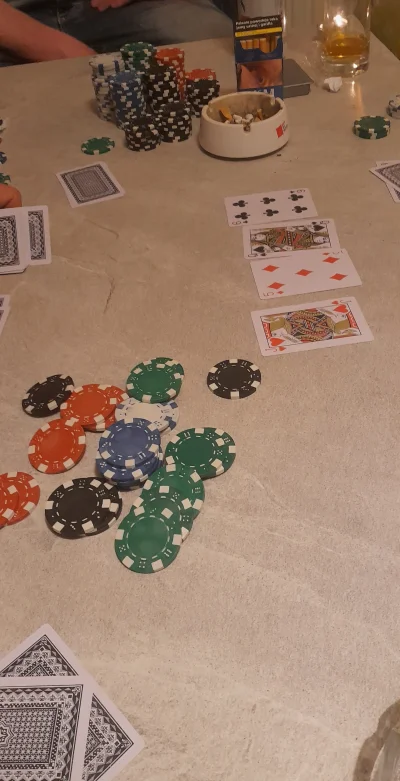 BELM0ND0 - Grałem dzisiaj w nocy w pokera z kilkoma koleżkami. 200zł wpisowego, bez r...