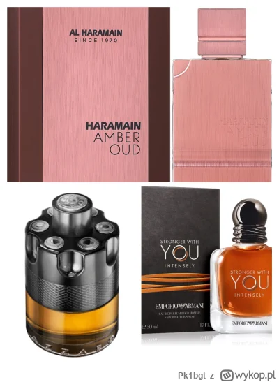 Pk1bgt - #perfumy

flakony z ubytkiem (nawet bardo dużym) perfum:

1. Al Haramain Amb...
