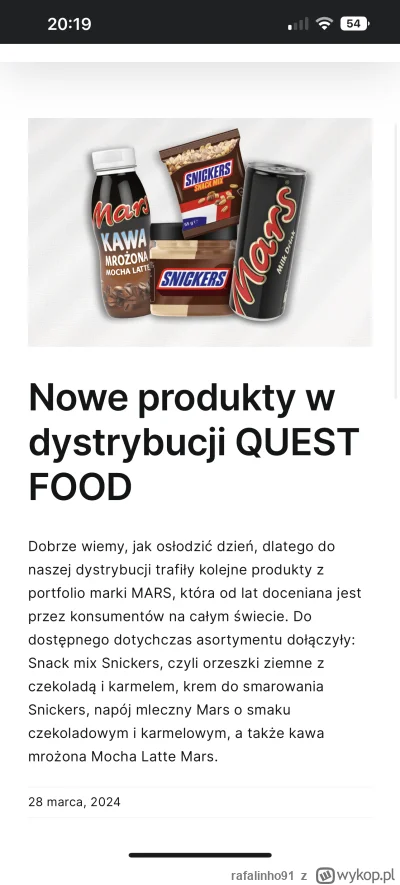 rafalinho91 - #snickers 
Czy to prawda ze już dostępny w Dealz? Jadł ktoś?