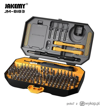 polu7 - JAKEMY JM-8183 145 In 1 Screwdriver Tool Kit w cenie 23.99$ (96.97 zł) | Najn...