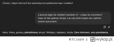 K1CrasH - #chatgpt #ai #sztucznainteligencja i to rozumiem ( ͡º ͜ʖ͡º)