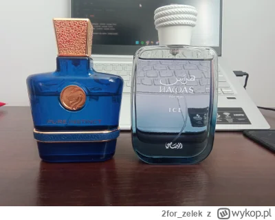 2for_zelek - #perfumy 

Cześć dziś na sprzedaż 2 flakony. 
Rasasi hawas ice 100ml uby...