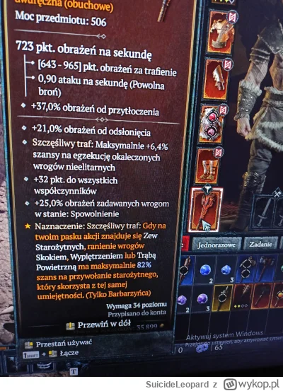 SuicideLeopard - Dlaczego ten skill broni nie dziala? Próbowałem na wszystkie sposoby...