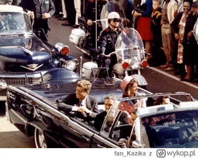 fan_Kazika - Dokładnie 60 lat temu, 22 listopada 1963 roku, odje**ano Kennedy'ego w D...