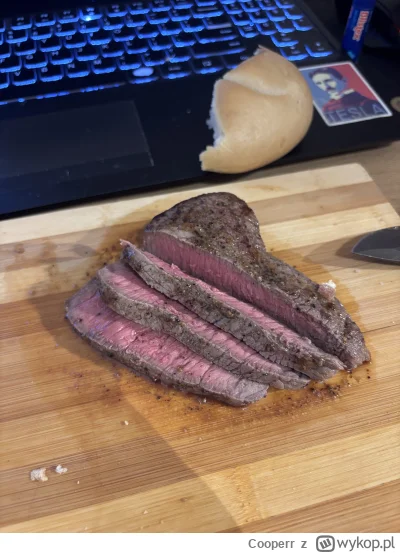 Cooperr - Takie sobie wczoraj zrobiłem (｡◕‿‿◕｡) #jedzenie #stek