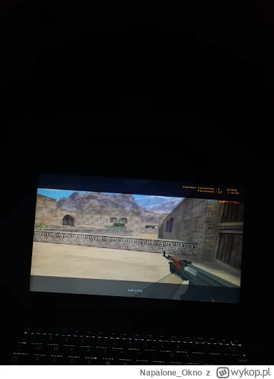 Napalone_Okno - Huop gra w csa 1.6. Jutro o 11stej rozmowa o pracę. Na Ochronę na bie...