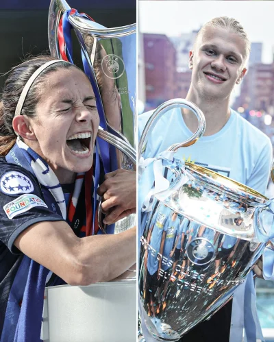 Marcinnx - >Aitana Bonmatí and Erling Haaland win their respective UEFA Players of th...