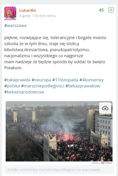 pogromca_indianin - @zenek-stefan1: o jak pluję na Polskę a tak miłość propaguję