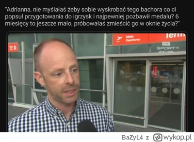 BaZyL4 - #paryz2024 
Dzisiaj Alek mocno się starał by jego wywiad nie wyglądał jak ni...