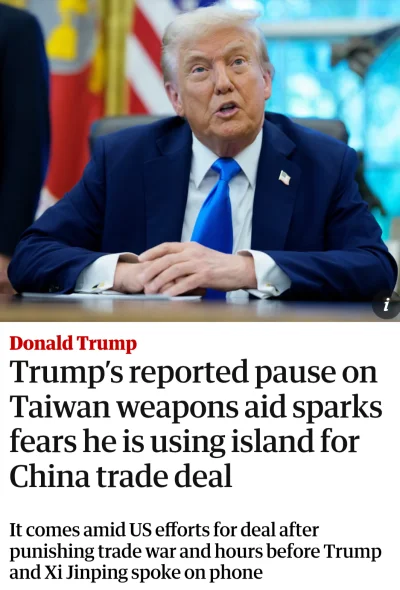 mike-johnston - Jak to leciało? Ze Trump ma wywalone na Europę bo będzie się skupiać ...